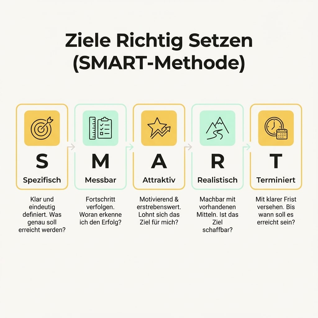 Ziele richtig setzten (Die Smart-Methode)