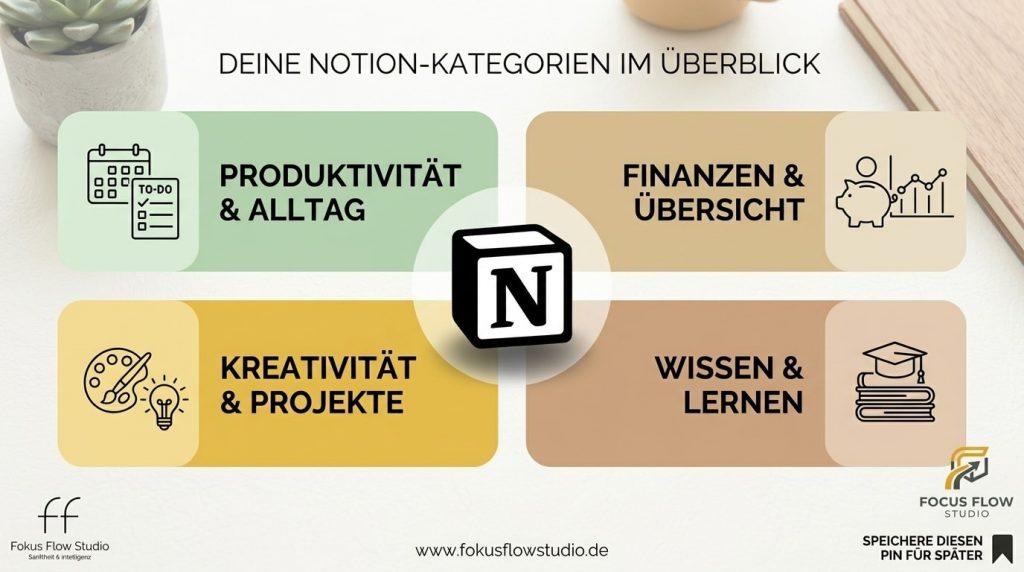 Notion: 20 Ideen zum Umsetzen in 4 Kategorien